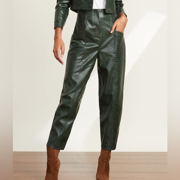 Veronica Beard Pants - Veronica Beard Vegan Leather Pant